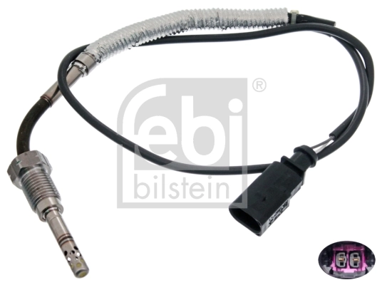 Sensor, exhaust gas temperature